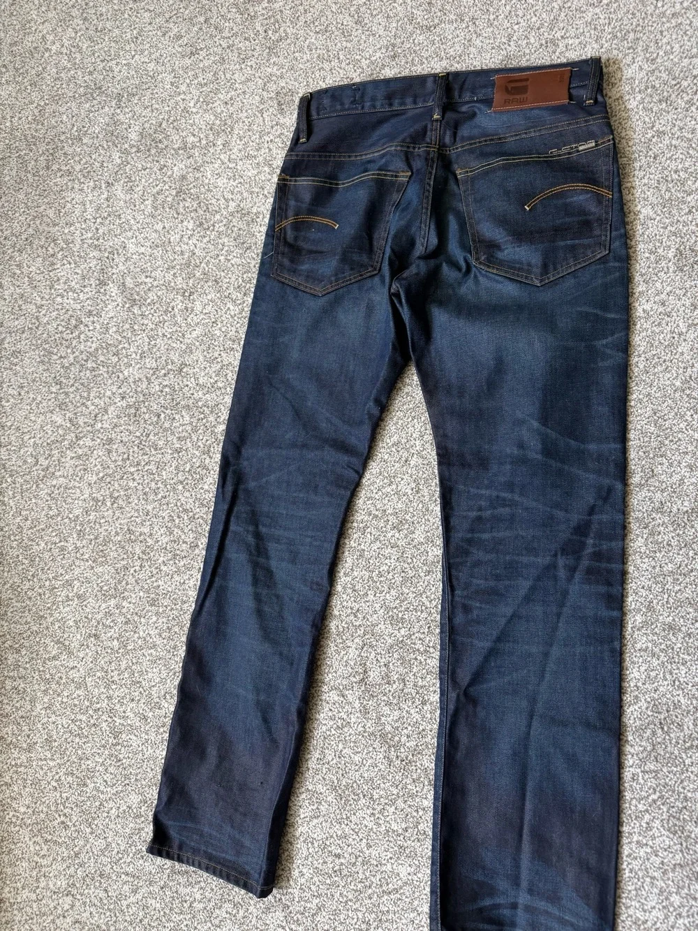 G-Star Dark Indigo Straight Jeans